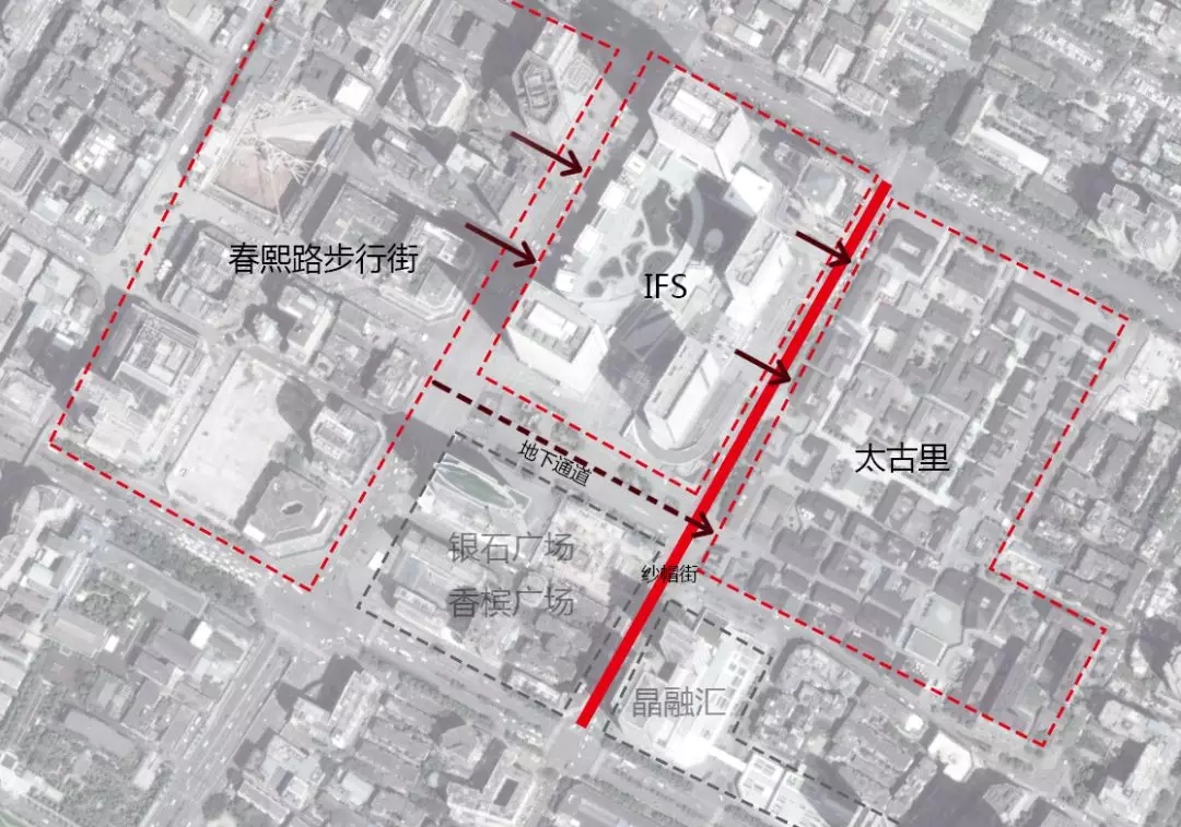 春熙路商圈風(fēng)水布局
