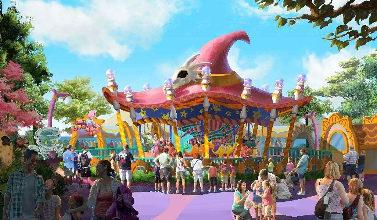主題公園示意圖