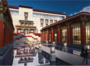 日喀則希爾頓酒店整體建筑設(shè)計 日喀則希爾頓酒店整體建筑設(shè)計