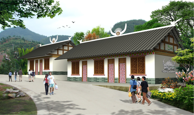 靈峰苗寨村落風(fēng)貌改造建筑設(shè)計 靈峰苗寨村落風(fēng)貌改造建筑設(shè)計