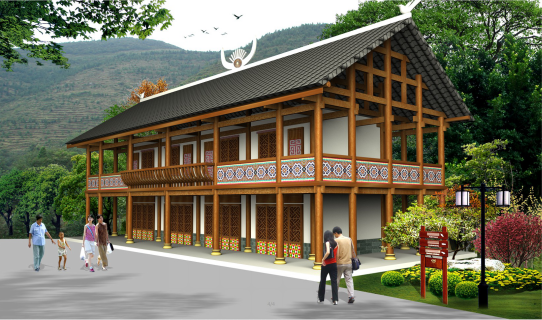 靈峰苗寨村落風(fēng)貌改造建筑設(shè)計 靈峰苗寨村落風(fēng)貌改造建筑設(shè)計