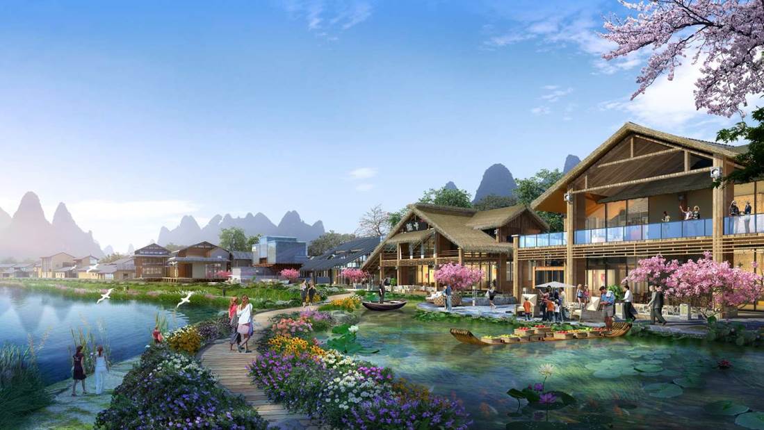 陽朔時光興坪特色小鎮(zhèn)建筑設(shè)計 陽朔時光興坪特色小鎮(zhèn)建筑設(shè)計