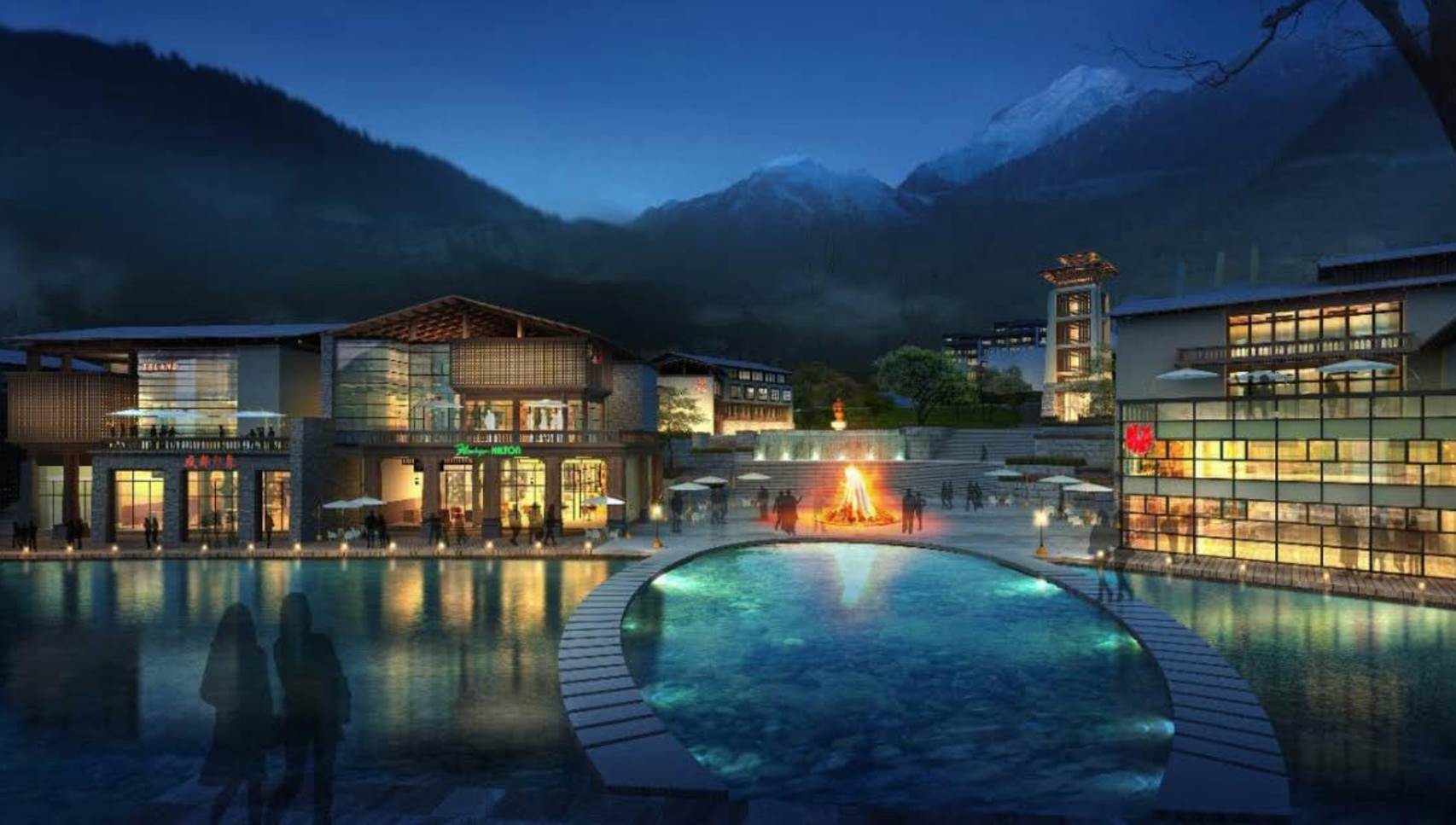 九寨溝溝口商業(yè) 傳統(tǒng)商業(yè)街區(qū)建筑設(shè)計 九寨溝溝口商業(yè) 傳統(tǒng)商業(yè)街區(qū)建筑設(shè)計