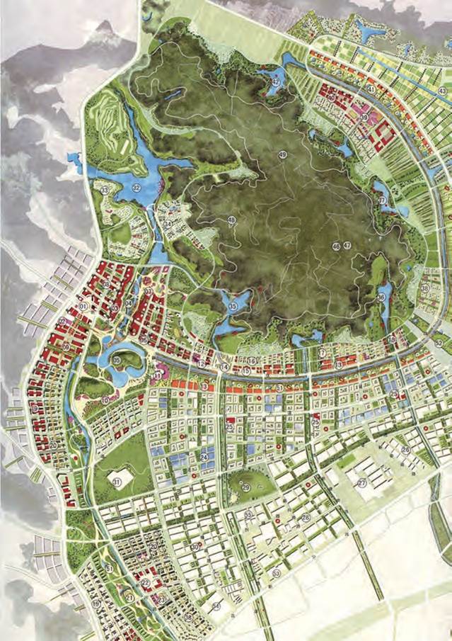 廣東增成高科技新城城市建筑設(shè)計(jì) 廣東增成高科技新城城市建筑設(shè)計(jì)