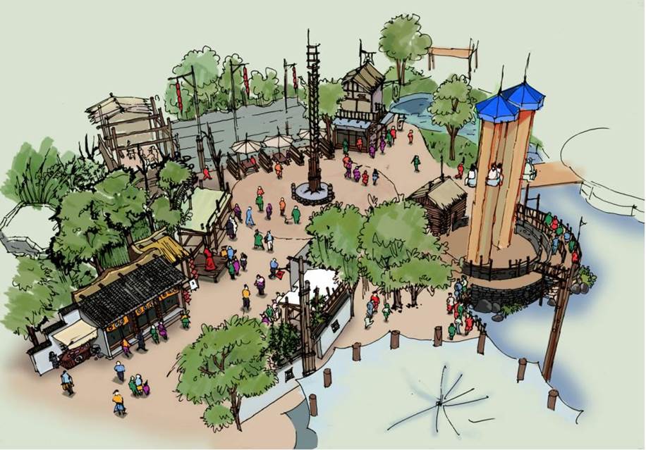 成都?xì)g樂(lè)谷·巴蜀迷情主題樂(lè)園景觀設(shè)計(jì) 成都?xì)g樂(lè)谷·巴蜀迷情主題樂(lè)園景觀設(shè)計(jì)