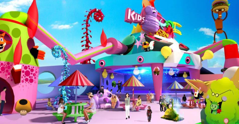 泰坦方舟主題樂園(淮南)景觀設計 泰坦方舟主題樂園(淮南)景觀設計