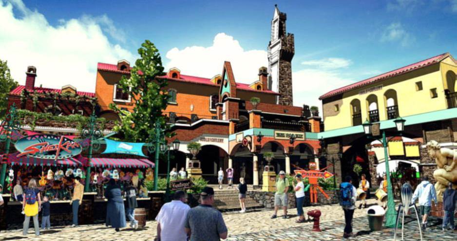 泰坦方舟主題樂園(淮南)景觀設計 泰坦方舟主題樂園(淮南)景觀設計