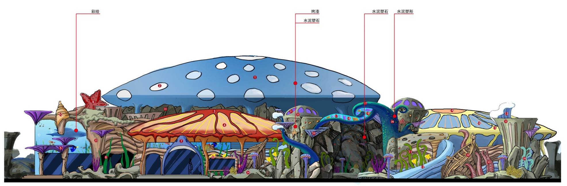 東部華僑城海洋探險主題樂園景觀設(shè)計 東部華僑城海洋探險主題樂園景觀設(shè)計