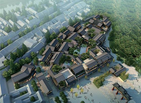 都江堰 陜西街文旅地產建筑設計 都江堰 陜西街文旅地產建筑設計