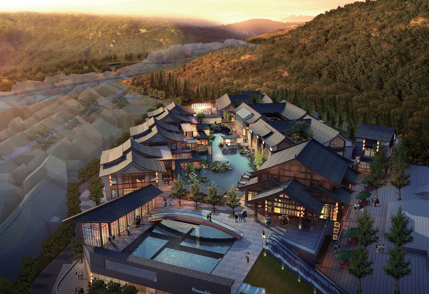 都江堰 陜西街文旅地產建筑設計 都江堰 陜西街文旅地產建筑設計