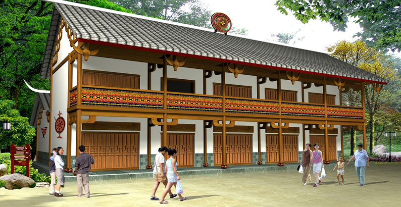小河彝寨村落風貌改造景觀設計 小河彝寨村落風貌改造景觀設計